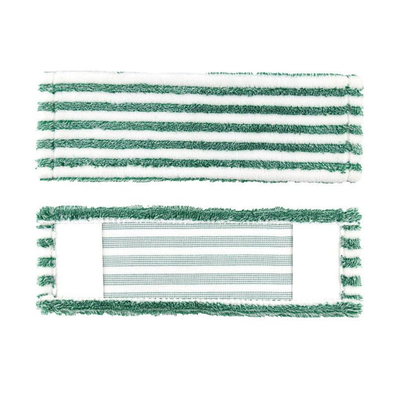 Rinakou 2 Pack Replacent Mop Refills Compatible with Libman Wet & Dry Microfiber Mop Reusable Washable Microfiber Cloth Mop Head Pads for Wet and Dry Use (Set of 2) - Image 2